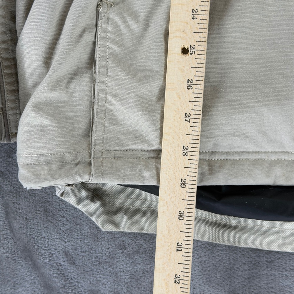 Burton Anorak Mens M Outland Tan Pullover Snowboard Jacket Sport EUC - Picture 4 of 10